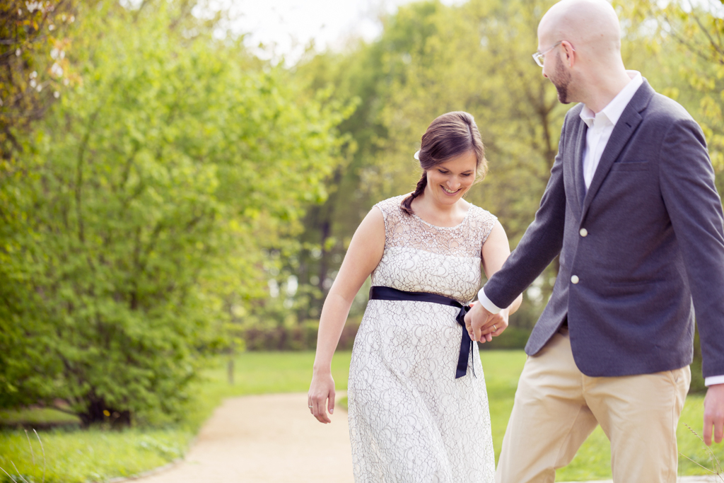 Hochzeitsshooting - Stadtpark und Botanischer Garten Gütersloh Trauung Hochzeit Brautpaar Fotograf Gütersloh Hochzeitsfotograf Paderborn Harsewinkel - Diana Jill Fotografie